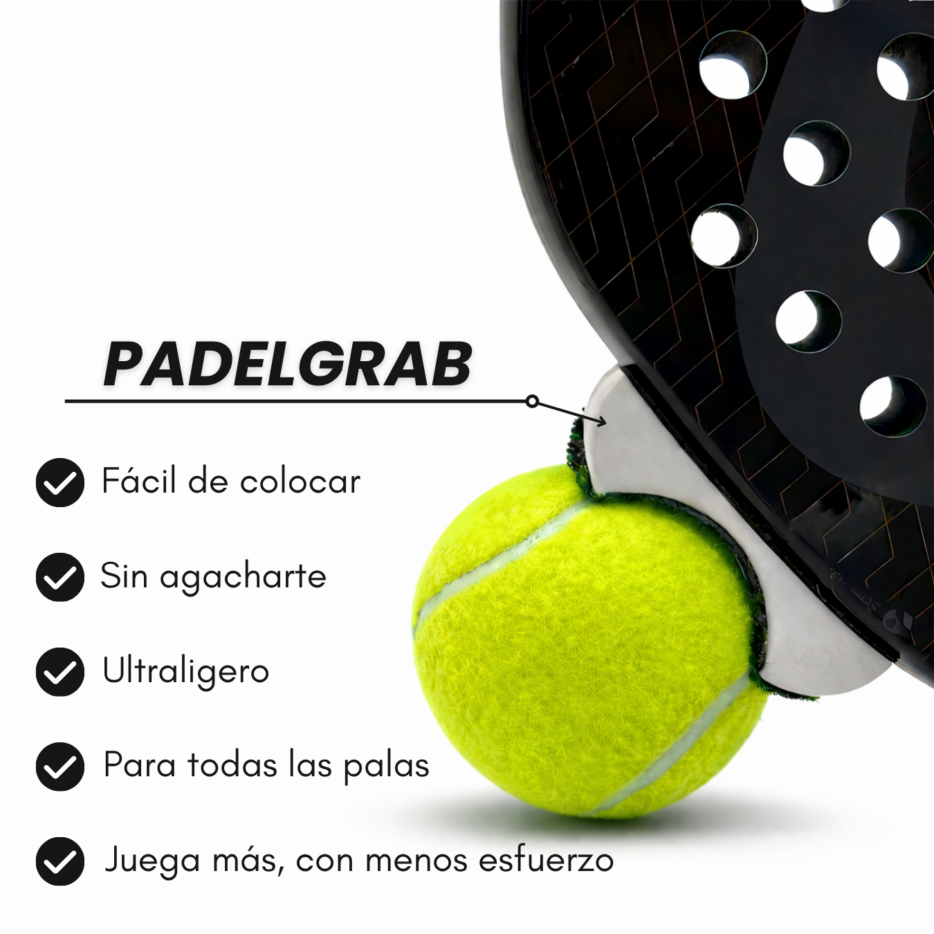 PadelGrab™ | Ramasse-balles