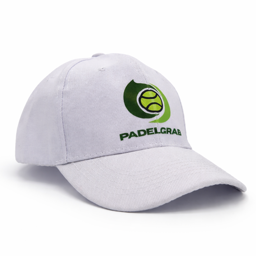 PadelGrab Cap White
